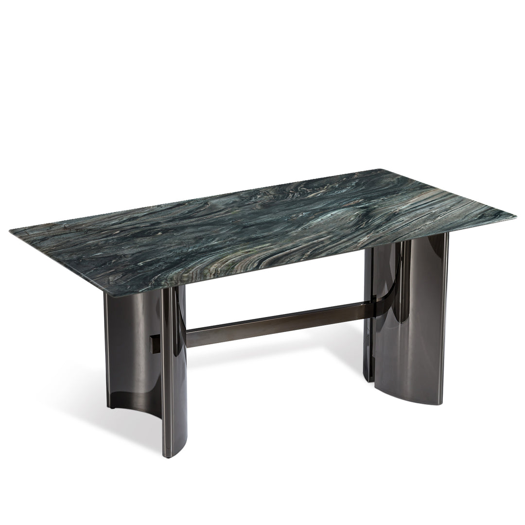 Modern Luxury Stone Dining Table BLITZ LUX Layered