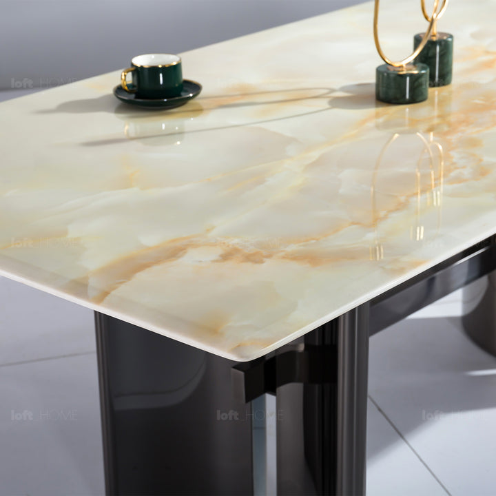 Modern Luxury Stone Dining Table BLITZ LUX Life Style