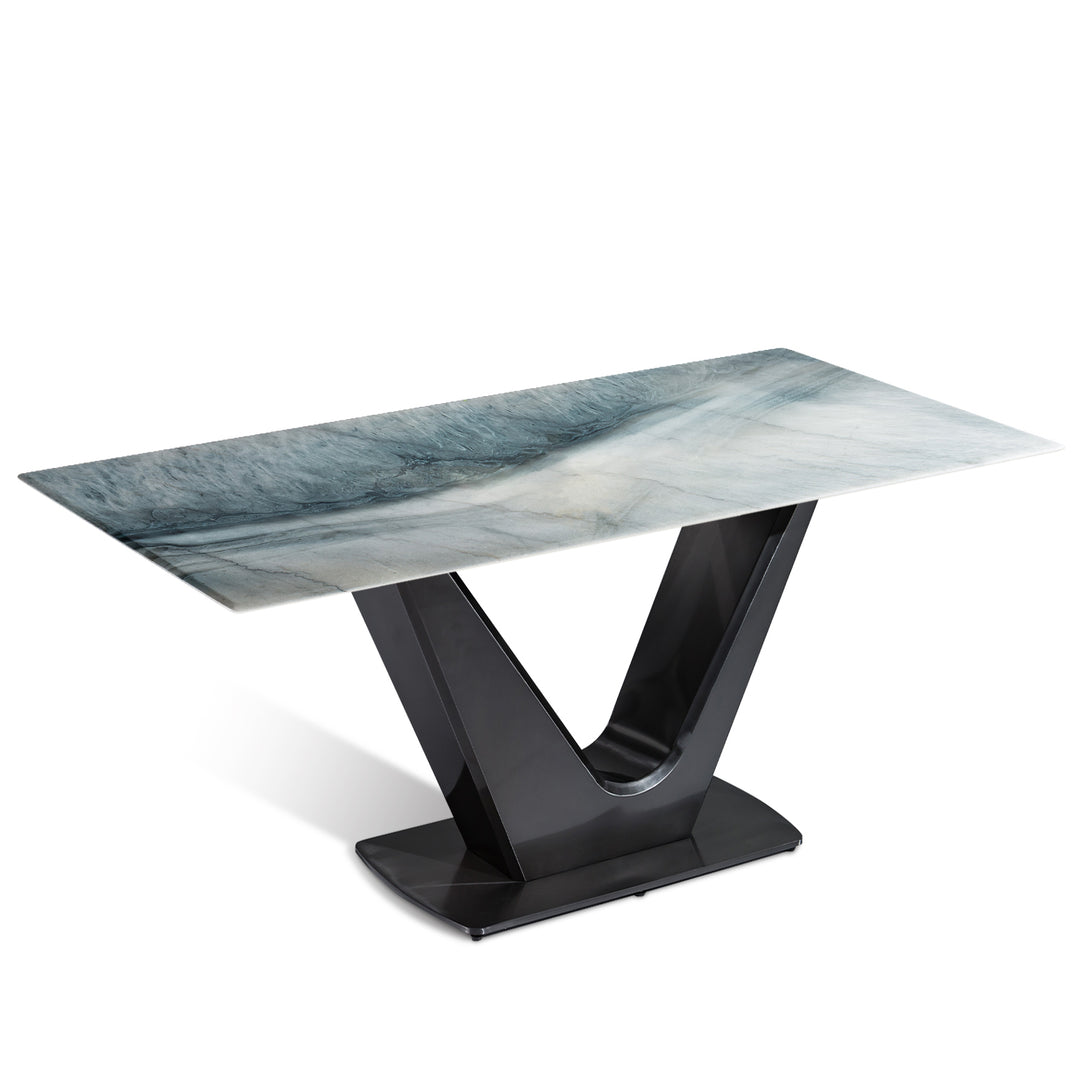 Modern Luxury Stone Dining Table TITAN V LUX Still Life