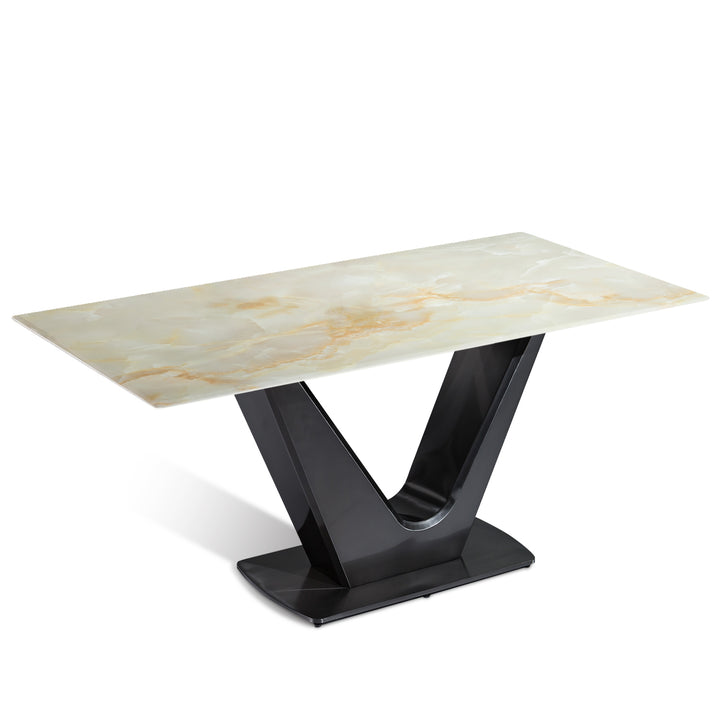 Modern Luxury Stone Dining Table TITAN V LUX Environmental