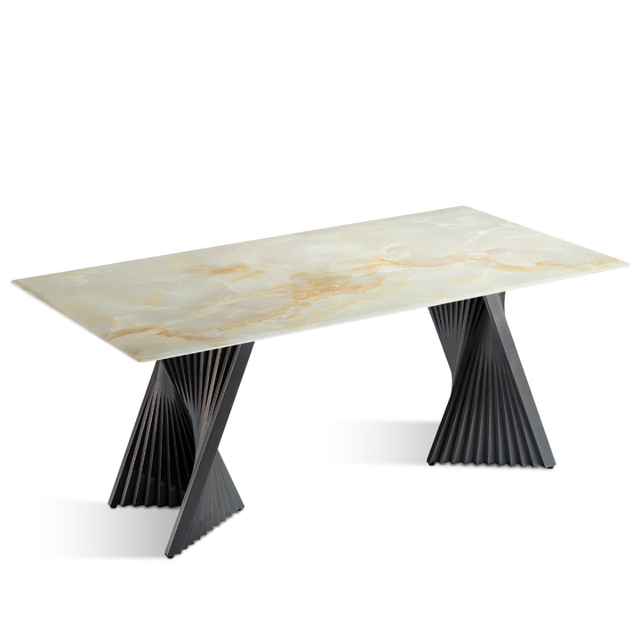 Modern Luxury Stone Dining Table SPIRAL LUX Environmental