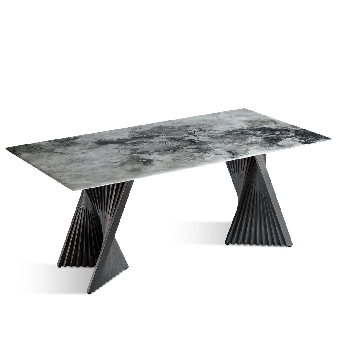 Modern Luxury Stone Dining Table SPIRAL LUX Conceptual