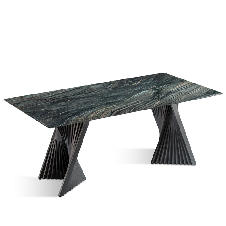 Modern Luxury Stone Dining Table SPIRAL LUX Layered