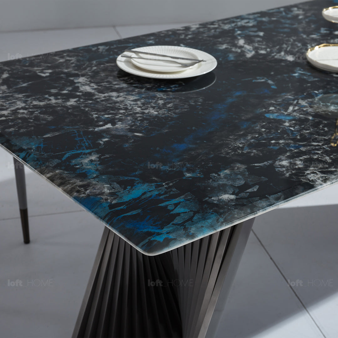 Modern Luxury Stone Dining Table SPIRAL LUX Life Style