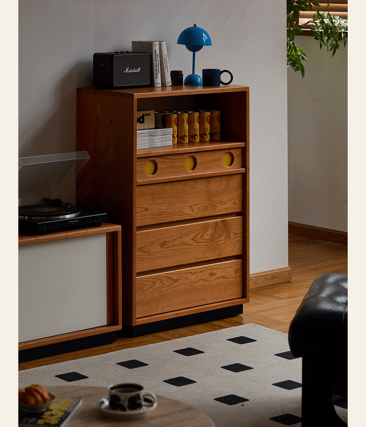 Scandinavian Cherry Wood Chest Of Drawers TIMELESS 4 Good to Know - 2