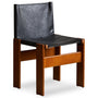 Bauhaus Genuine Leather Dining Chair TANSU