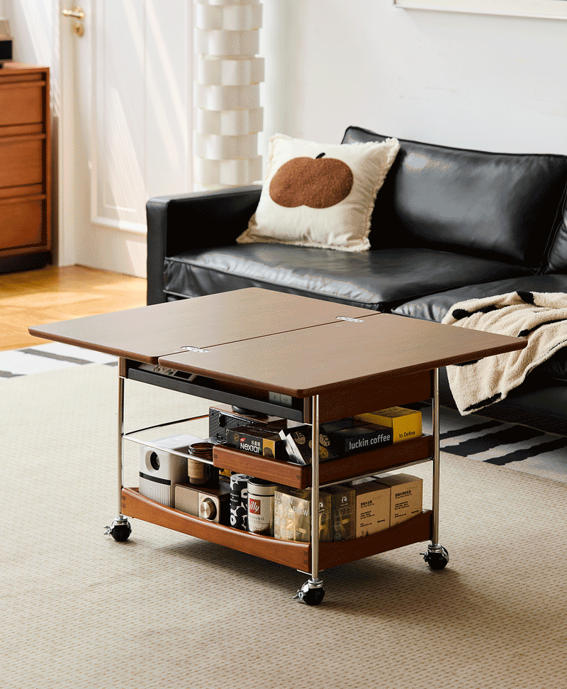 Bauhaus Boxwood Extendable Coffee Table VERSA Good to Know - 2