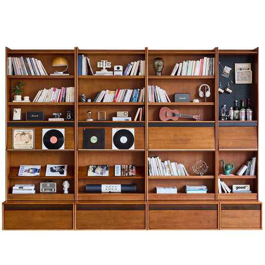 Vintage Boxwood Modular Bookshelf MURA