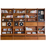 Vintage Boxwood Modular Bookshelf MURA