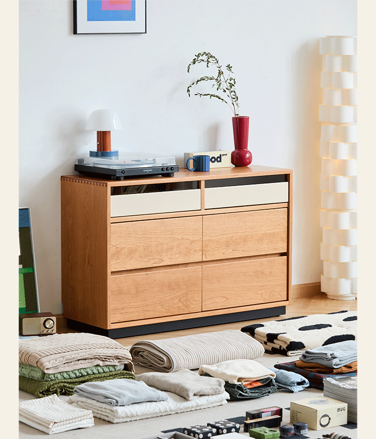 Scandinavian Cherry Wood Chest Of Drawers TIMELESS 6 Good to Know - 2