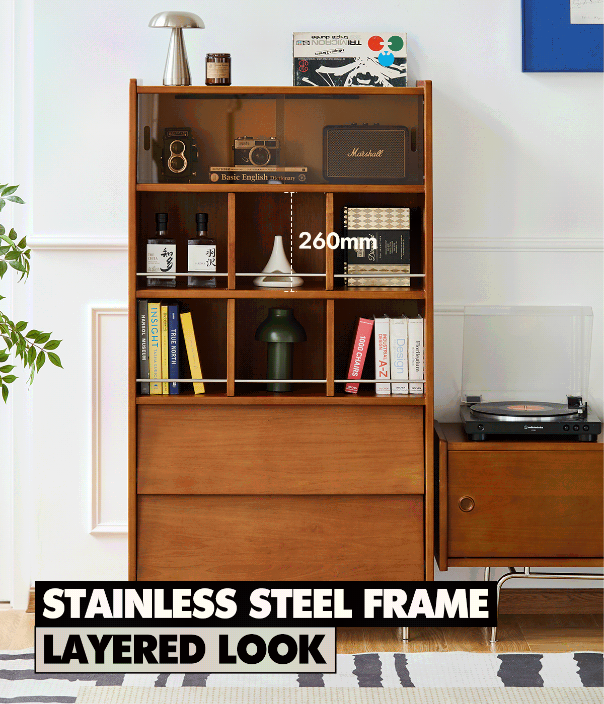Bauhaus Boxwood Display Cabinet MIES Good to Know - 2