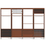 Vintage Boxwood Modular Hanging Wall Shelf System MUSE LIVING