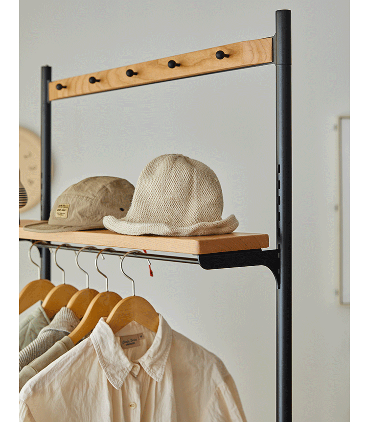 Scandinavian Cherry Wood Clothes Hanger COVE Good to Know - 2