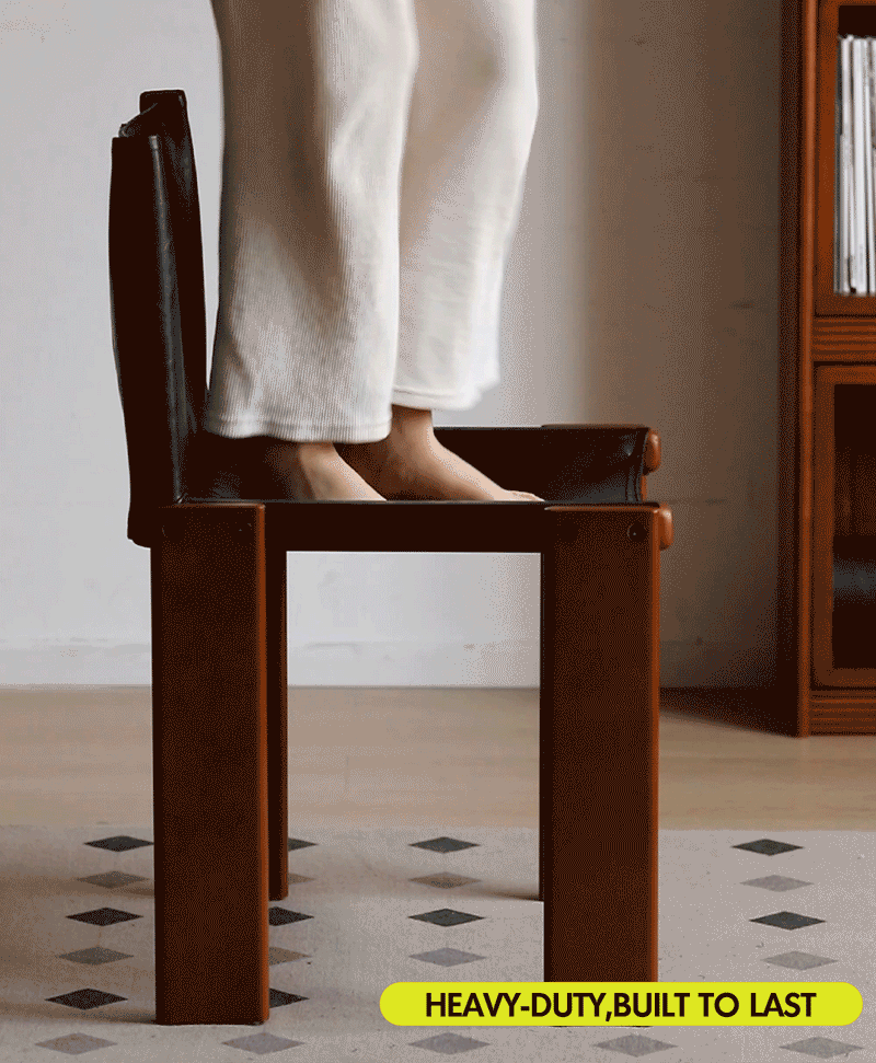 Bauhaus Genuine Leather Dining Chair TANSU Good to Know - 2