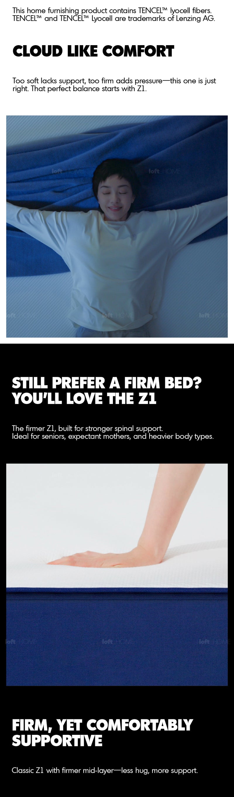 22cm Pocket Spring Gel Memory Foam Mattress BLUEBOX Z1 Good to Know - 6