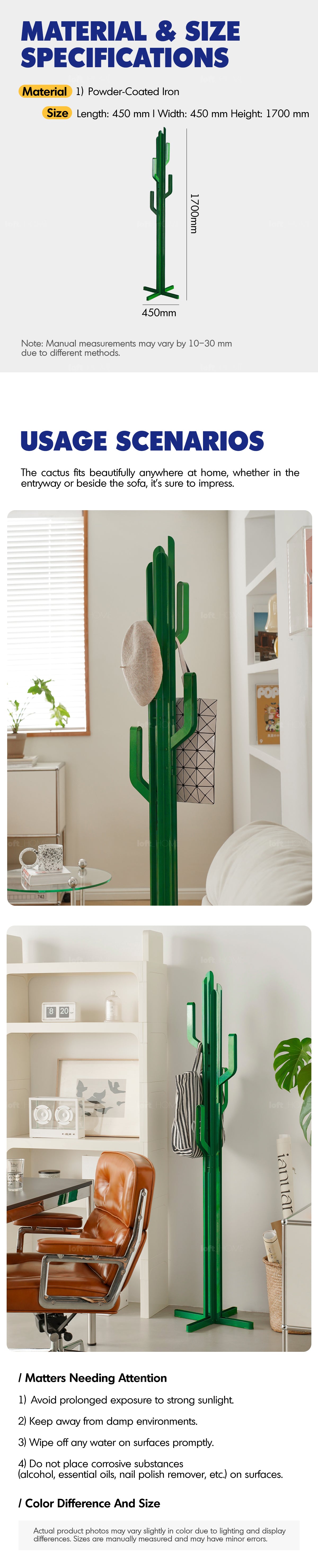 Bauhaus Steel Clothes Hanger CACTUS Good to Know - 2
