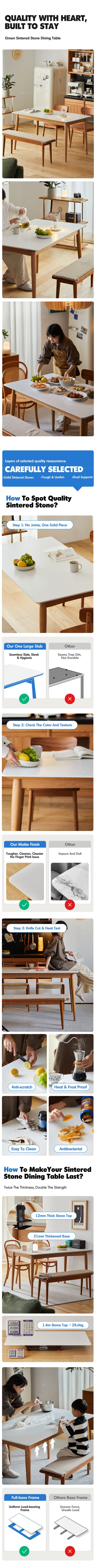 Scandinavian Sintered Stone Dining Table GREEN Good to Know Preview-1