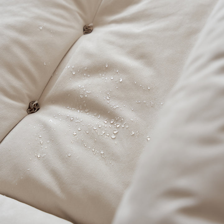 Scandinavian premium cat scratch resistant fabric sofa cover in details.