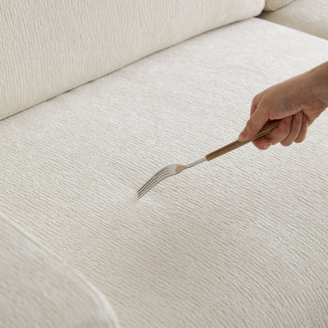 Scandinavian premium chenille velvet fabric sofa cover situational feels.