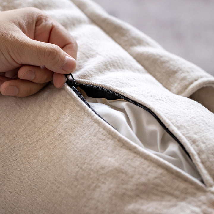 Vintage boxwood cushion lift-up storage bed with drawer kangaroo in still life.