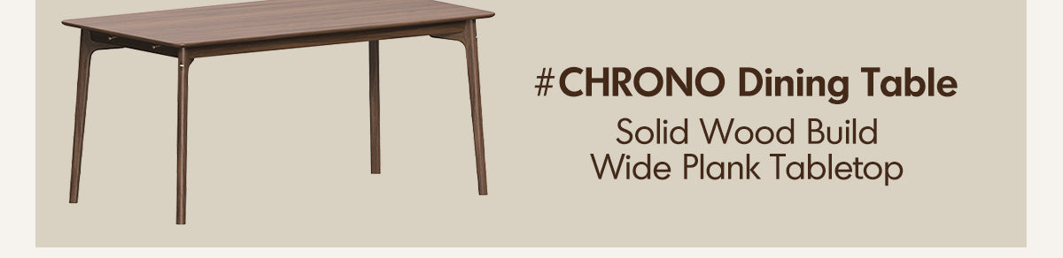 Japandi Walnut Wood Dining Chair CHRONO Good to Know - 8