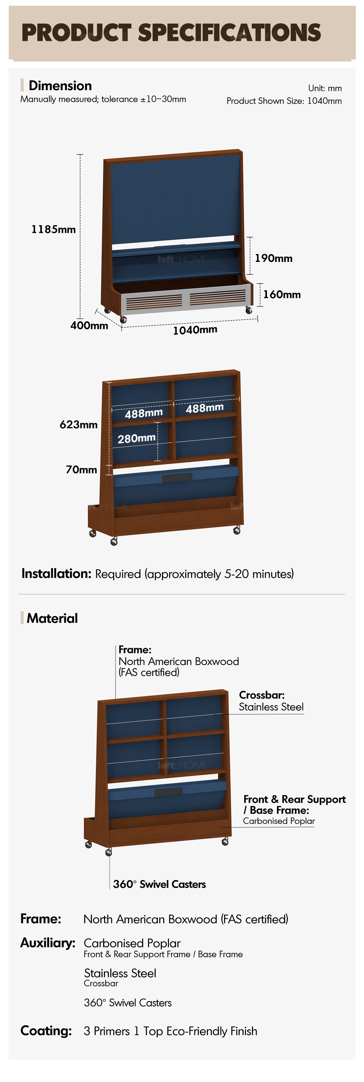 Bauhaus Boxwood TV Hanger MIES Good to Know - 14
