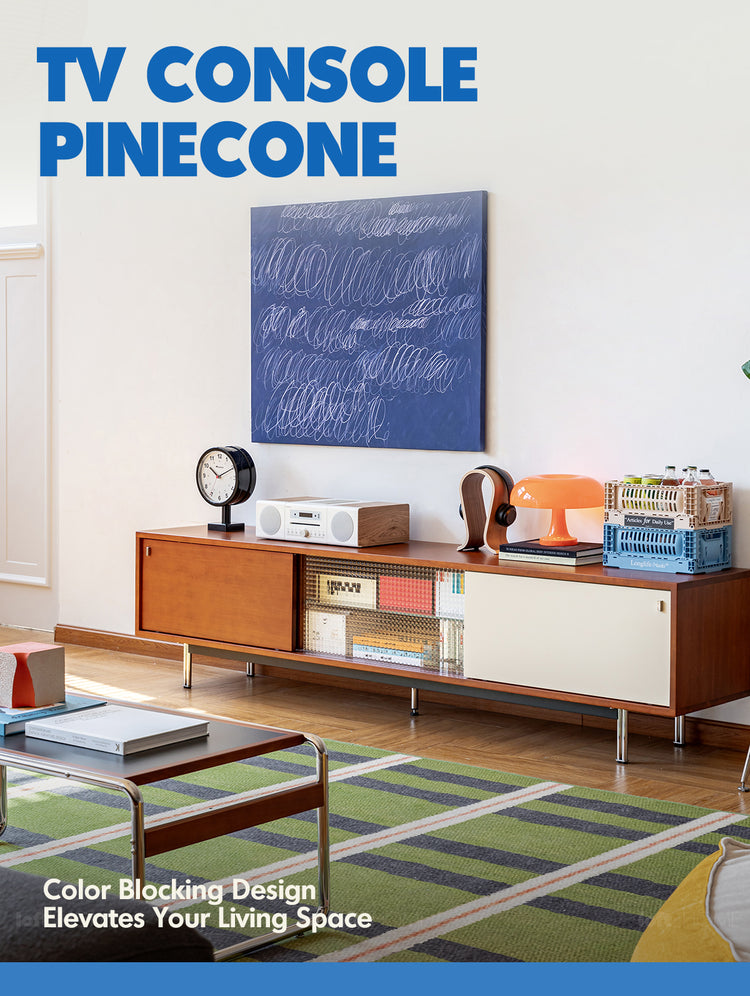 Bauhaus Boxwood TV Console PINECONE Good to Know Preview-1