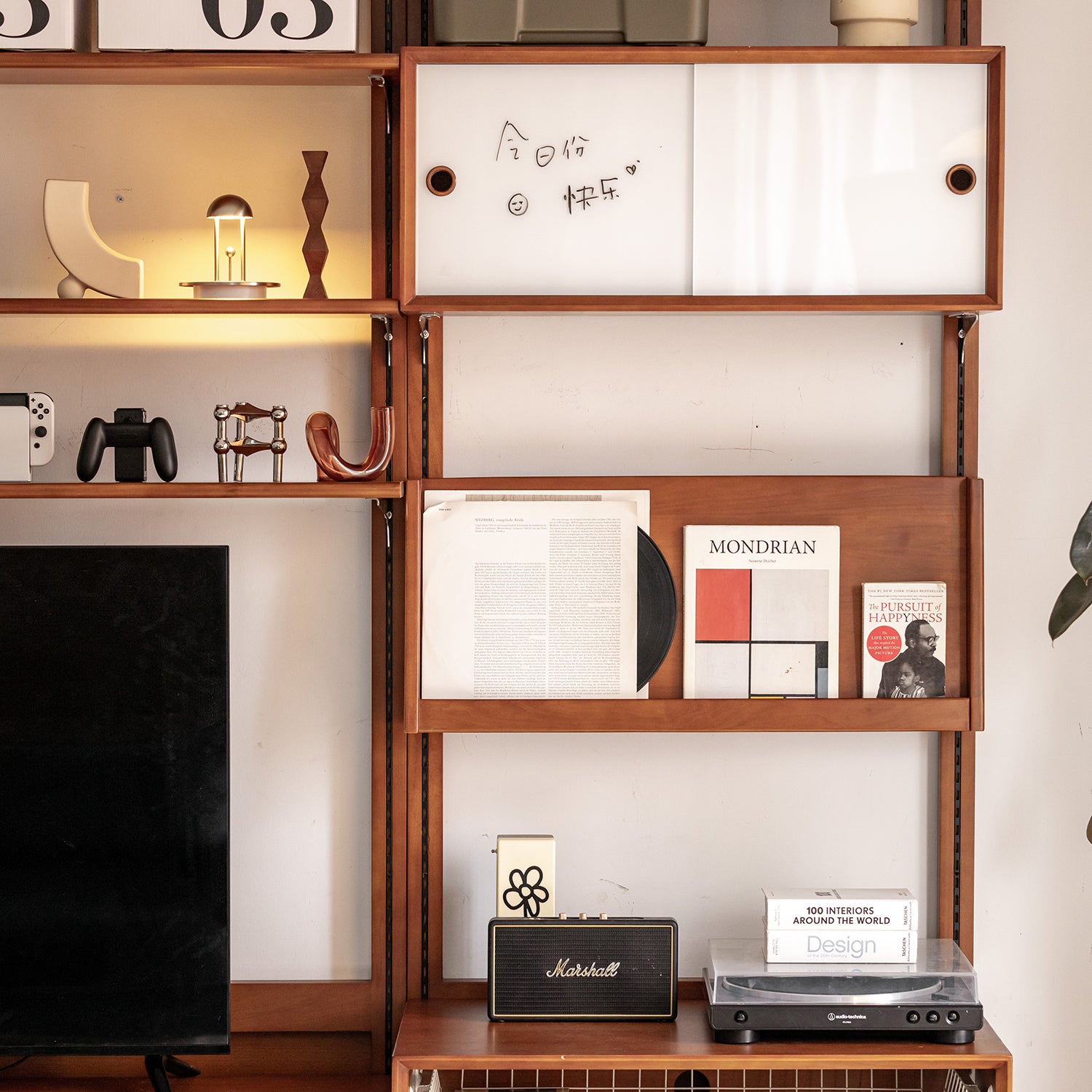 Bauhaus Boxwood Modular Hanging Wall Shelf System MUSE – LOFT HOME