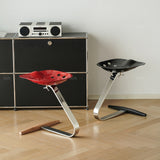 Industrial steel stool mezzadro primary product view.