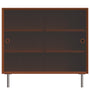Cabinet-Brown Glass