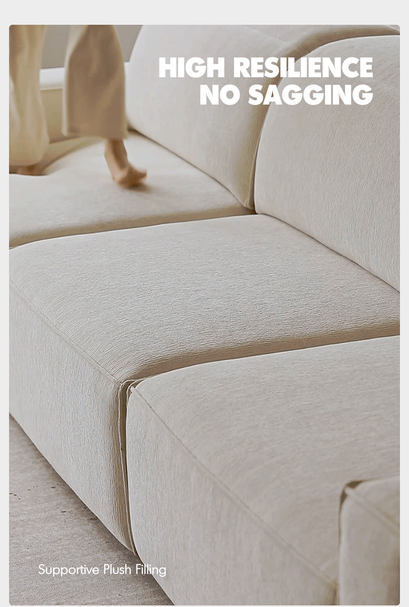 Minimalist Chenille Velvet Fabric Electric Recliner 4 Seater Sofa Bed STRING Good to Know - 10