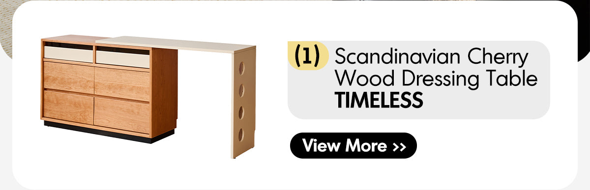 Scandinavian Cherry Wood Side Table SUGAR Good to Know - 4