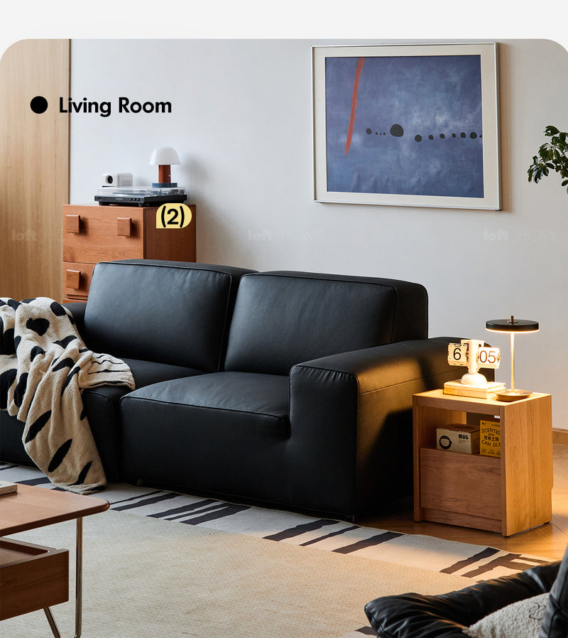 Scandinavian Cherry Wood Side Table SUGAR Good to Know - 5