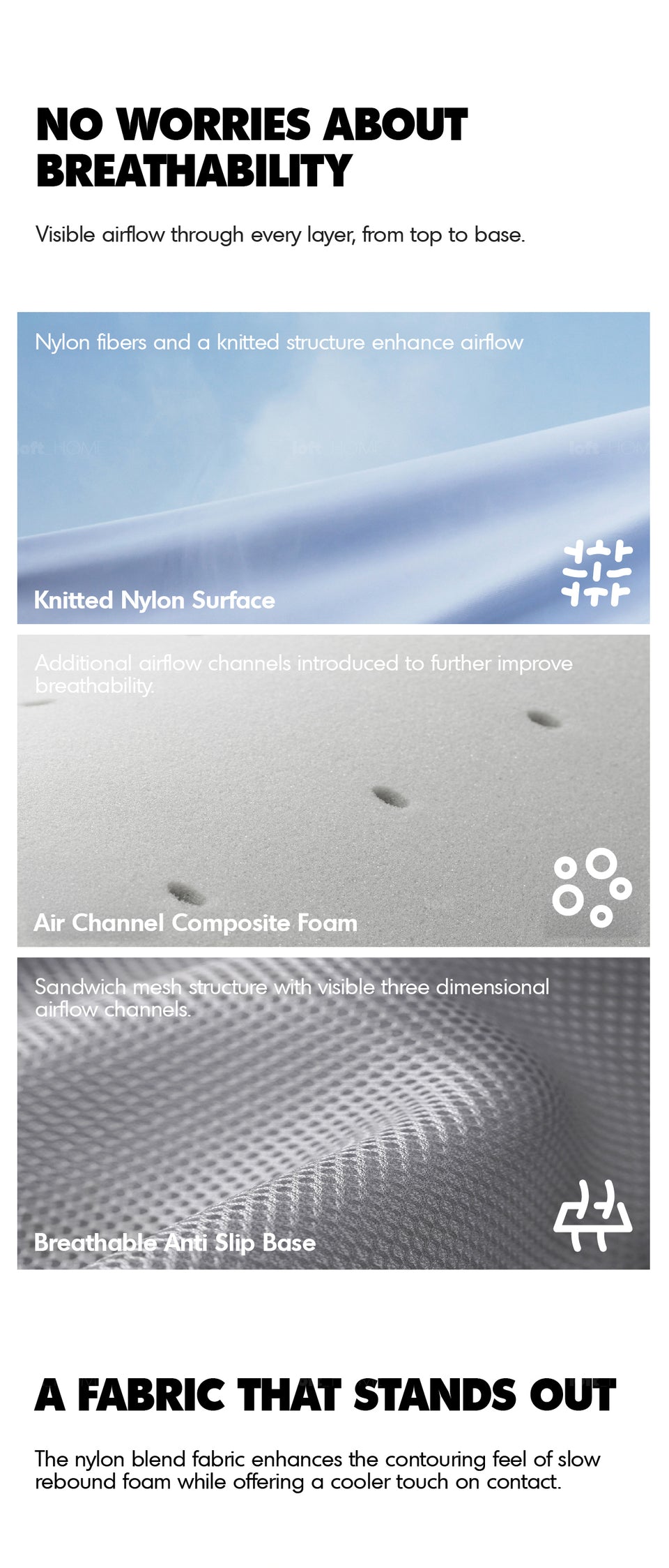 6cm Hybrid Medium Firm Cooling Skin Mattress BLUEBOX LITTLE More Details and Instruction_5