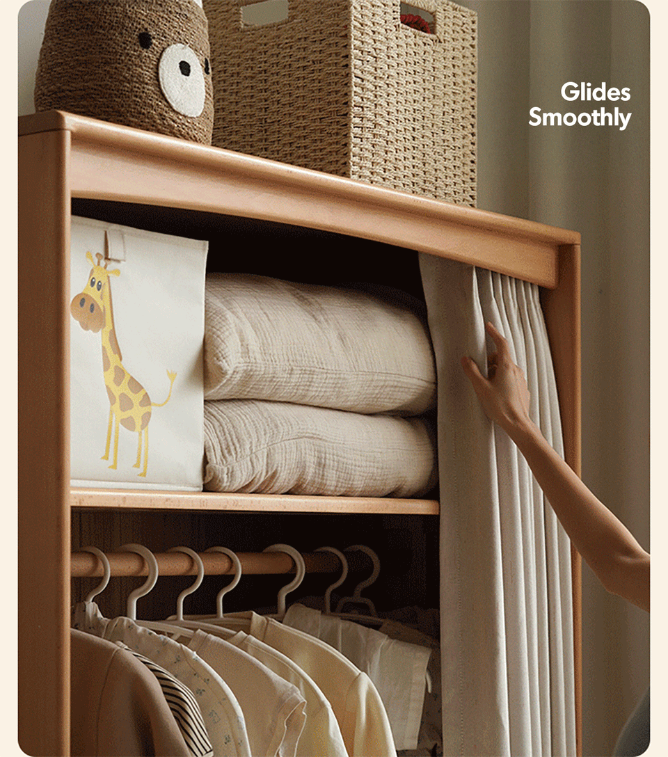 Scandinavian Beech Wood Wardrobe PEBLO More Details and Instruction_4