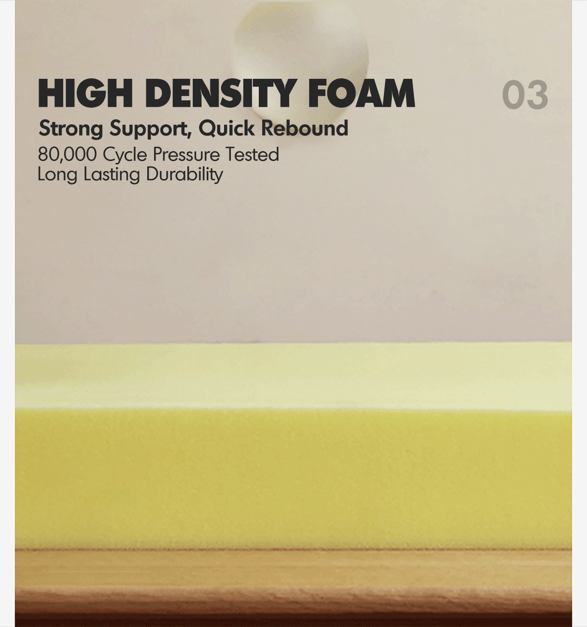 Minimalist Chenille Velvet Fabric 3 Seater Sofa TUFTY TIME Good to Know - 8