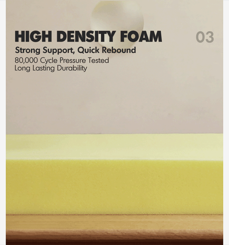 Minimalist Chenille Velvet Fabric 3 Seater Sofa TUFTY TIME Good to Know - 8