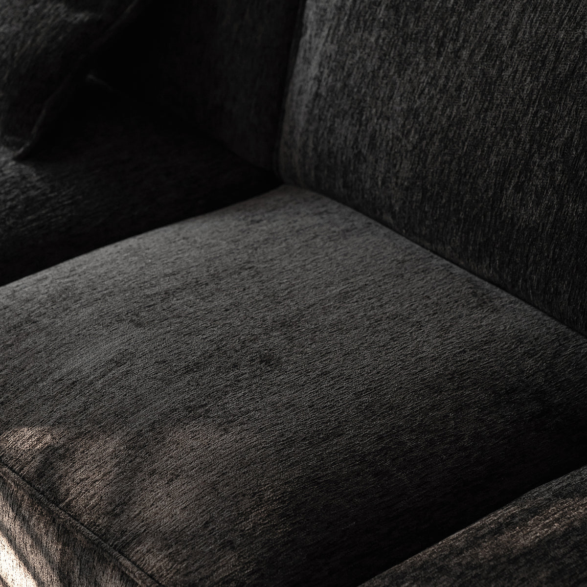 Minimalist Chenille Velvet Fabric 3 Seater Sofa TUFTY TIME Color Swatches
