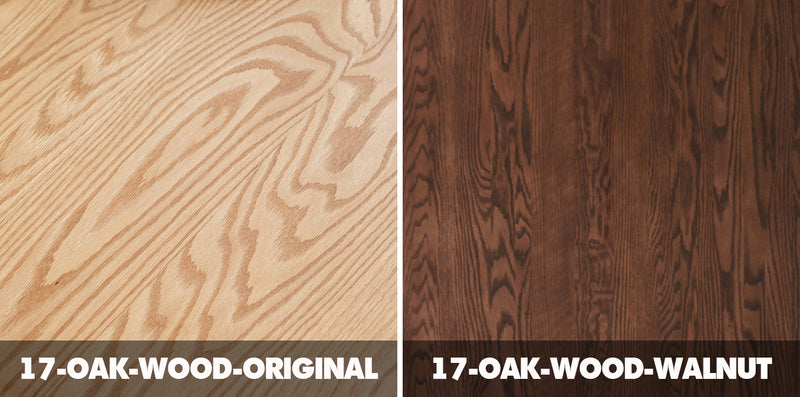 Scandinavian Oak Wood Dining Bench JAMO Color Swatches