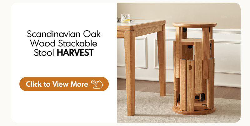 Scandinavian Oak Wood Shoe Changing Bench FUJI Good to Know - 5