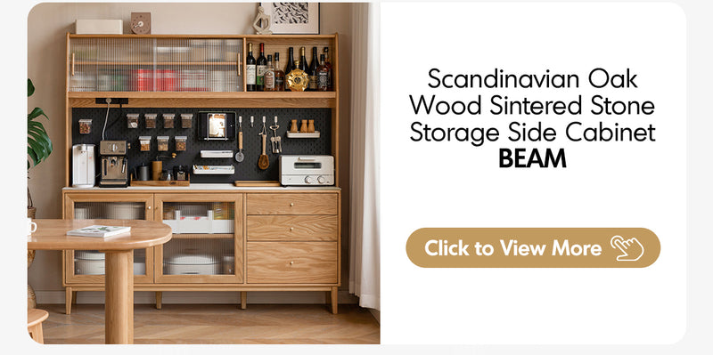 Scandinavian Oak Wood TV Console DANYA Good to Know - 4