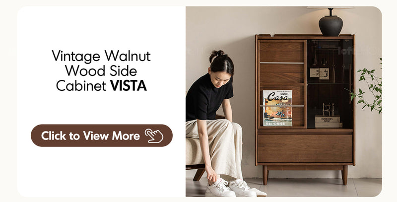 Scandinavian Oak Wood TV Console DANYA WALNUT Good to Know - 7