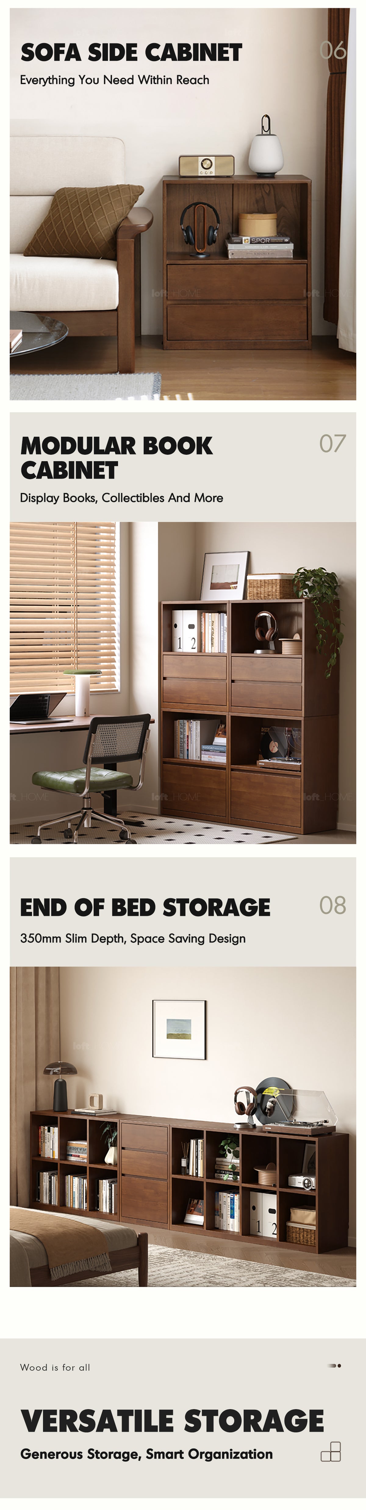 Japandi Oak Wood Modular Bookshelf BLOG Good to Know - 2