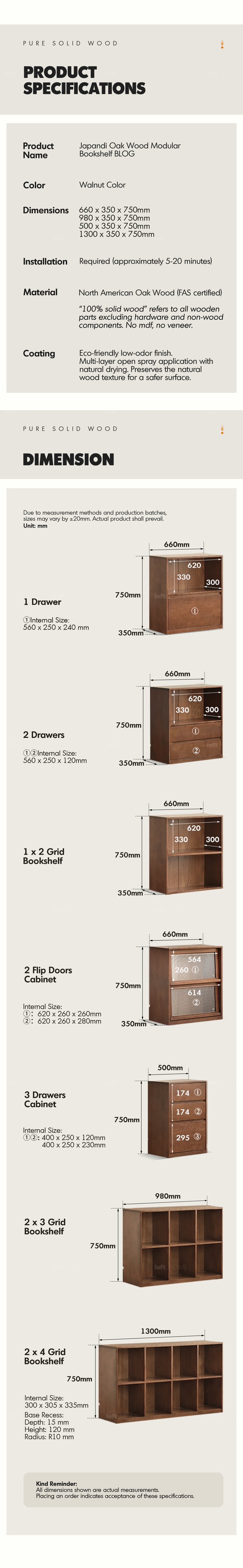 Japandi Oak Wood Modular Bookshelf BLOG Good to Know - 8