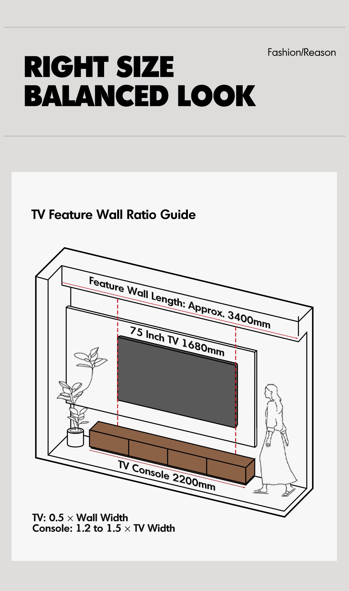 Scandinavian Oak Wood TV Console ROCKWELL Good to Know - 4