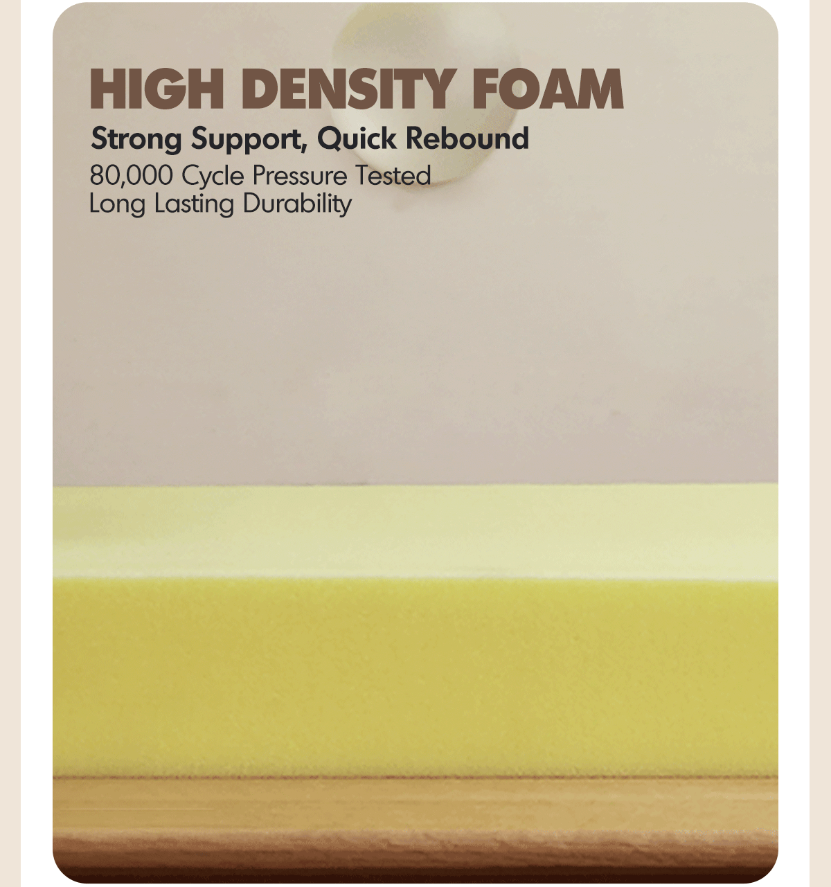 Modern microfiber leather dressing stool pudding color swatches.