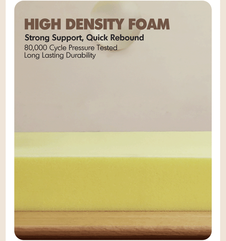 Modern microfiber leather dressing stool pudding color swatches.