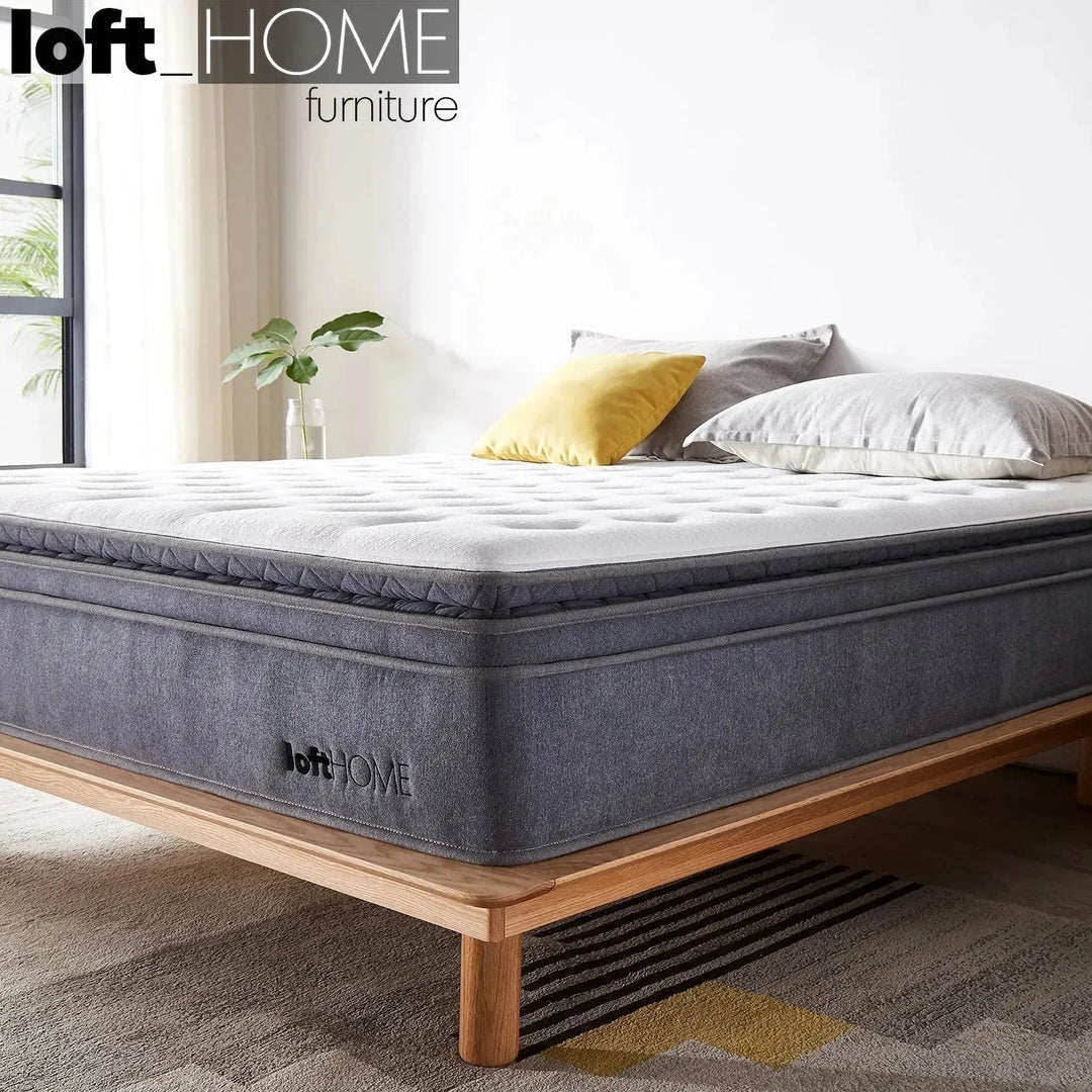 35cm latex gel memory foam pocket spring mattress deep in details.