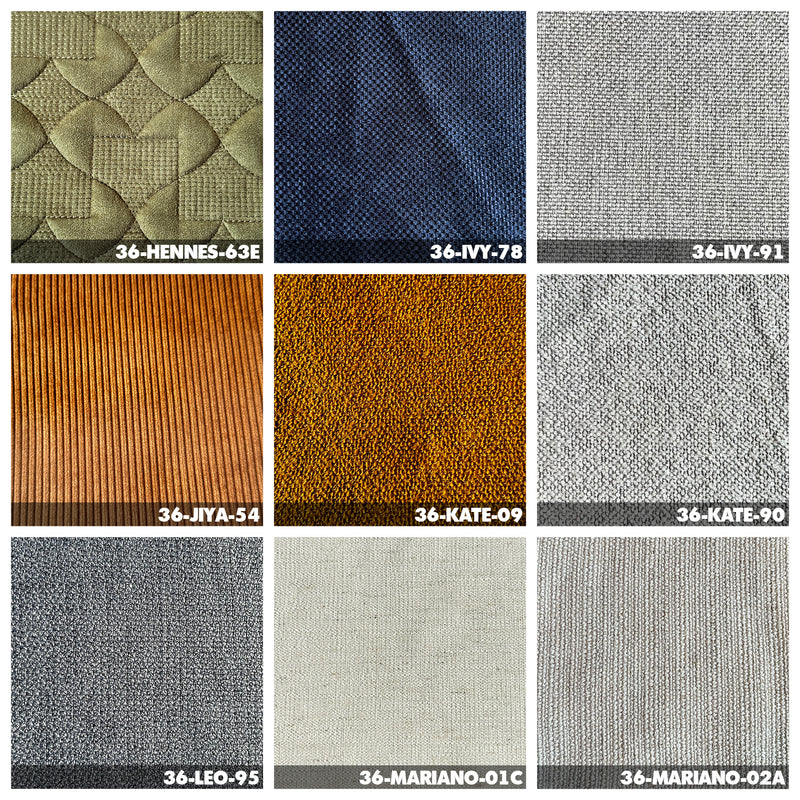 Minimalist Fabric 2 Seater Sofa BRI Color Swatches_2