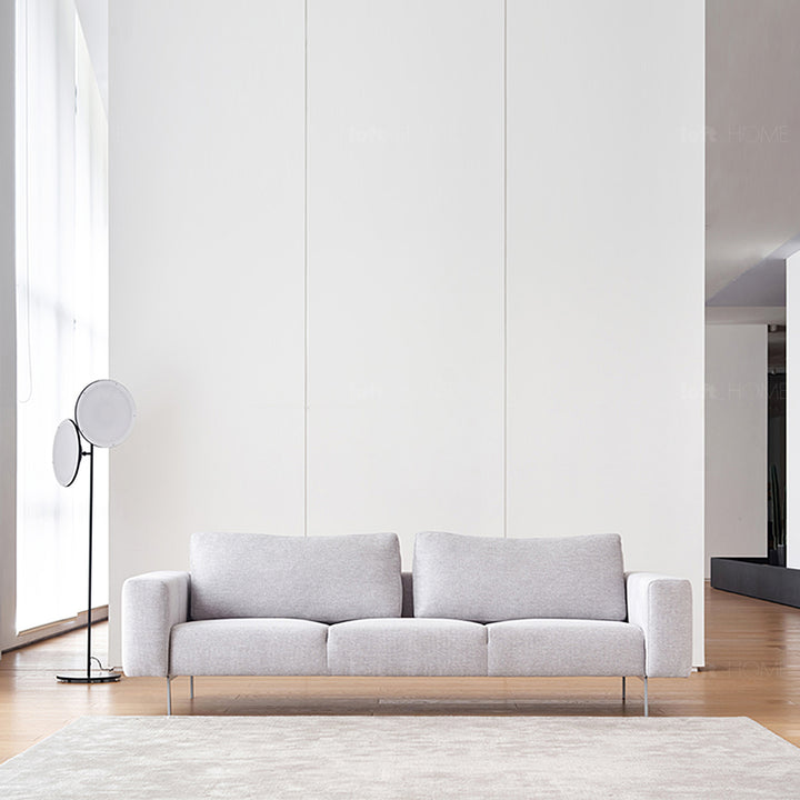 Minimalist Fabric 3 Seater Sofa AMALF Situational